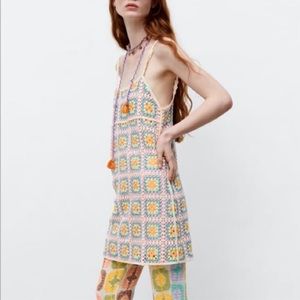 Zara Crochet Dress